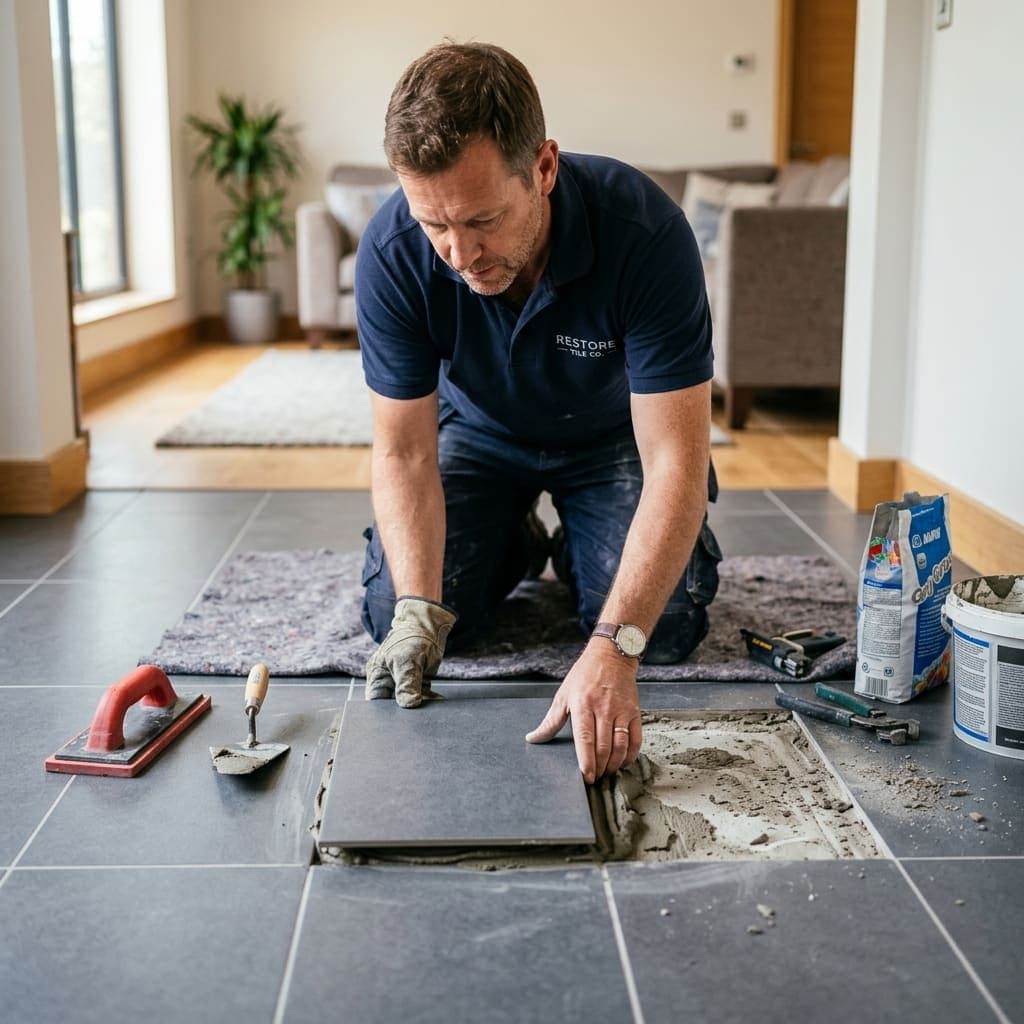 Tile repair & regrouting